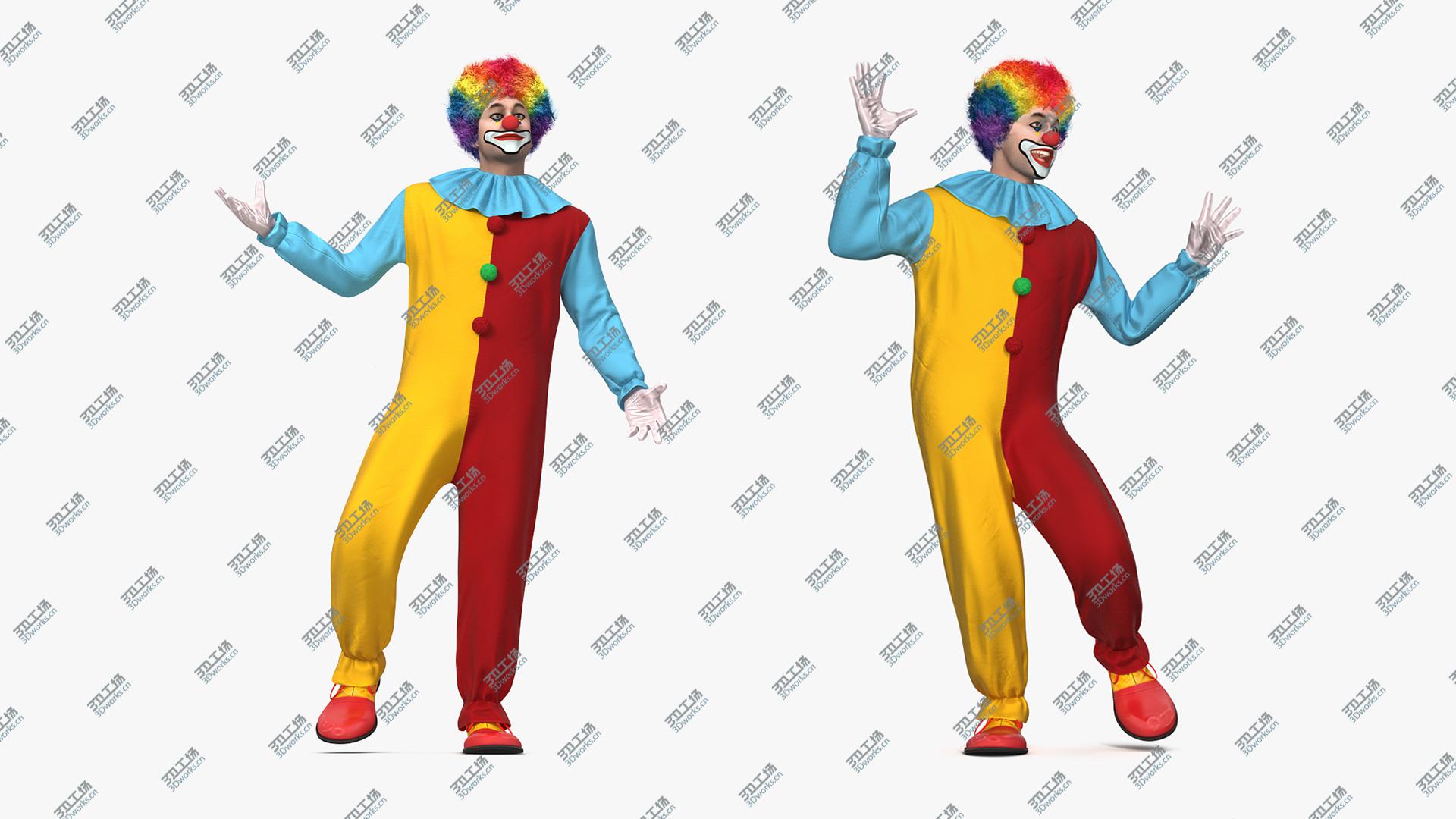 images/goods_img/202104093/Clown Suit Rigged Fur 3D model/2.jpg